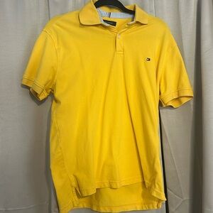 Yellow Tommy Hiliger polo